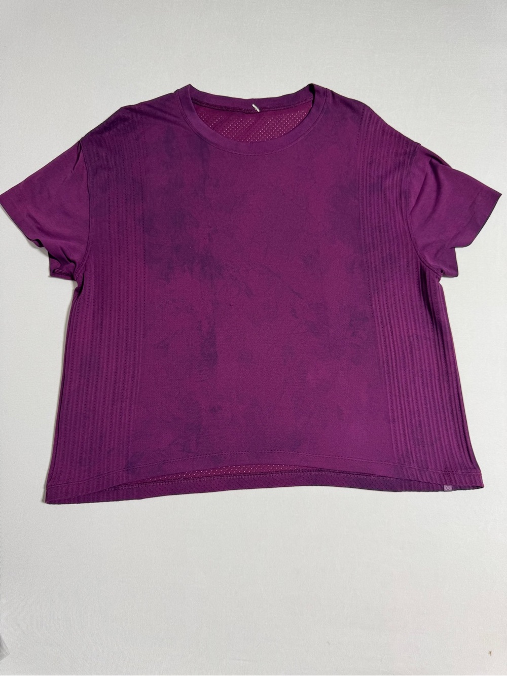 lululemon athletica Deep Plum Short Sleeve Crew Tee